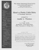 Here's a Pretty Little Baby SATB choral sheet music cover